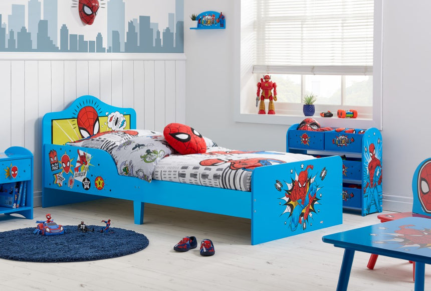 Spider-man Blue MDF Shelf