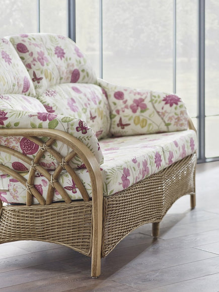 Cane Serena 2.5 Seater Sofa Without Wrap Cushion