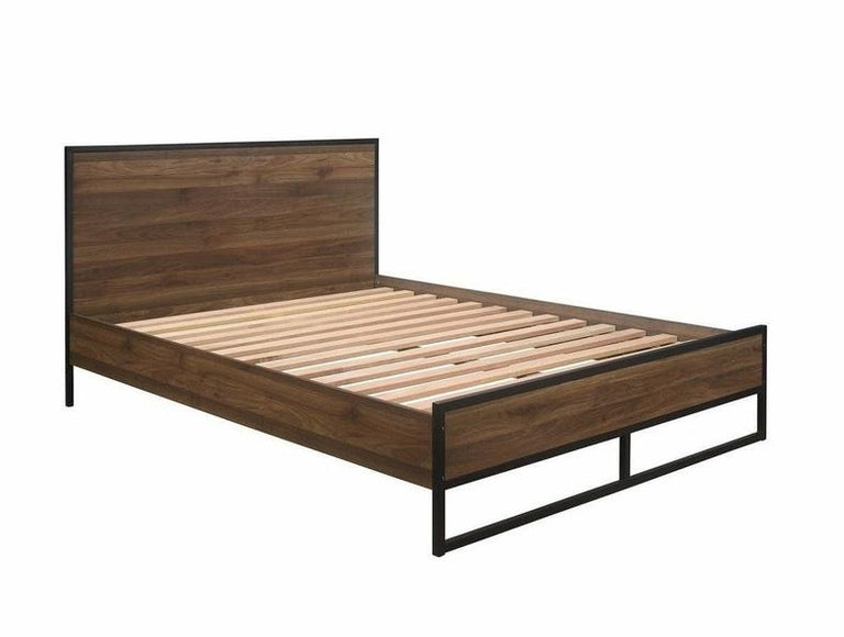 Houston Walnut 4ft Small Double Bed