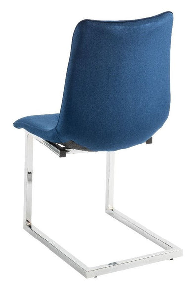 Ollie Royal Blue Velvet Dining Chair