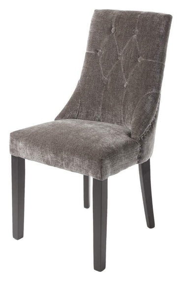 RV Astley Addie Mouse Fabric Dining Chair
