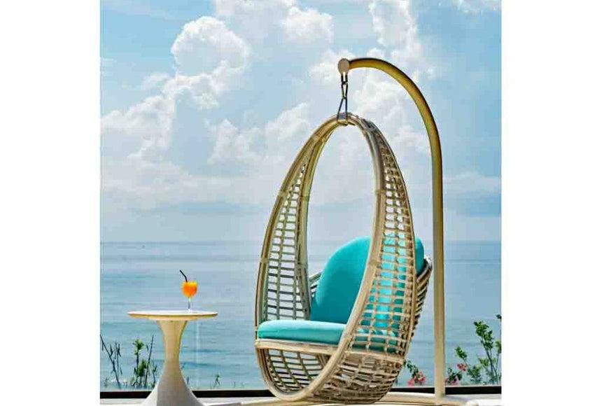 Skyline Heri Kubu Mushroom Rattan Hanging Chair